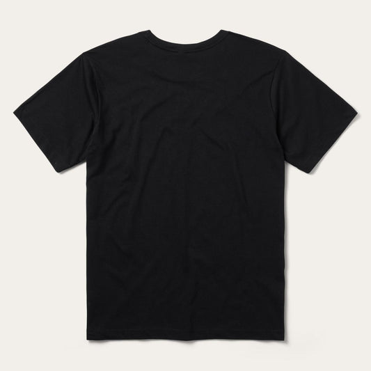 Men Tees Stetson Bronco Rider Graphic Tee Black
