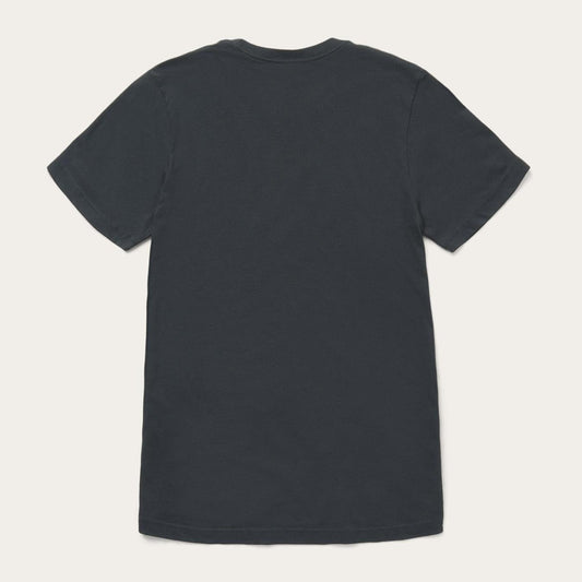 Men Tees Stetson Longhorn Graphic Tee Black