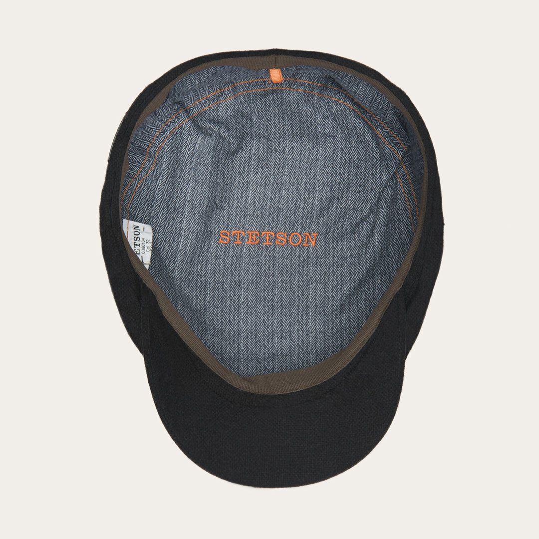 Men/Women Caps & Truckers Stetson Virgin Wool & Cashmere Driver Cap Black