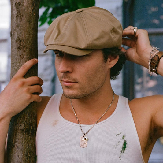 Men/Women Caps & Truckers Stetson Cotton Hatteras Khaki