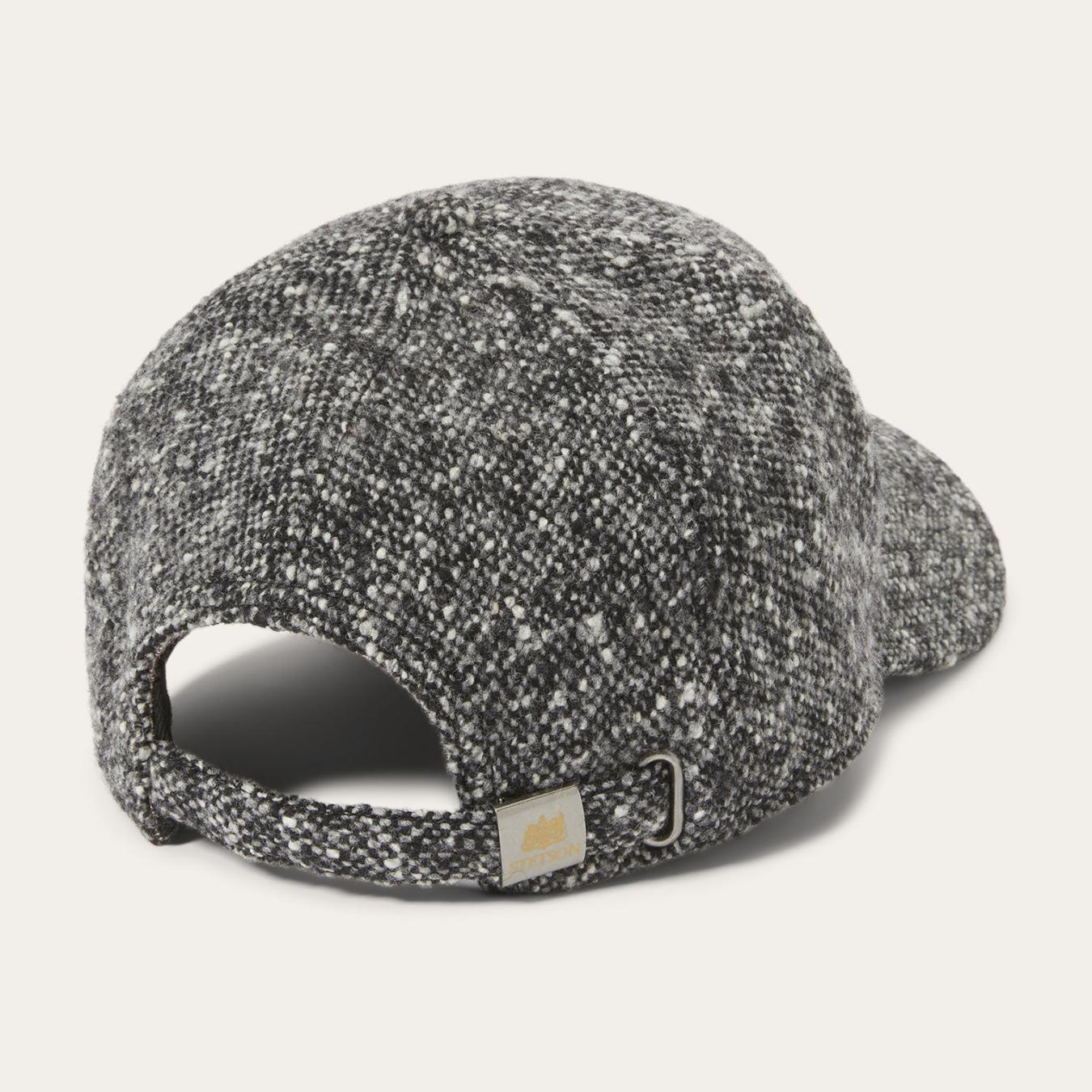 Men/Women Caps & Truckers Stetson Donegal Wool Baseball Cap Anthracite Donegal