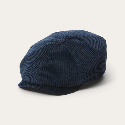 Men/Women Caps & Truckers Stetson Hatteras Cord Navy