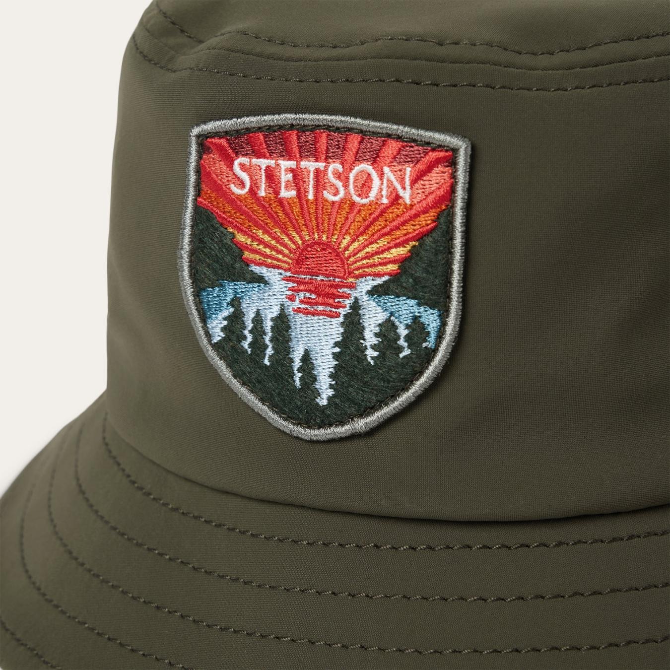 Men/Women Caps & Truckers Stetson Sunset Bucket Hat Olive