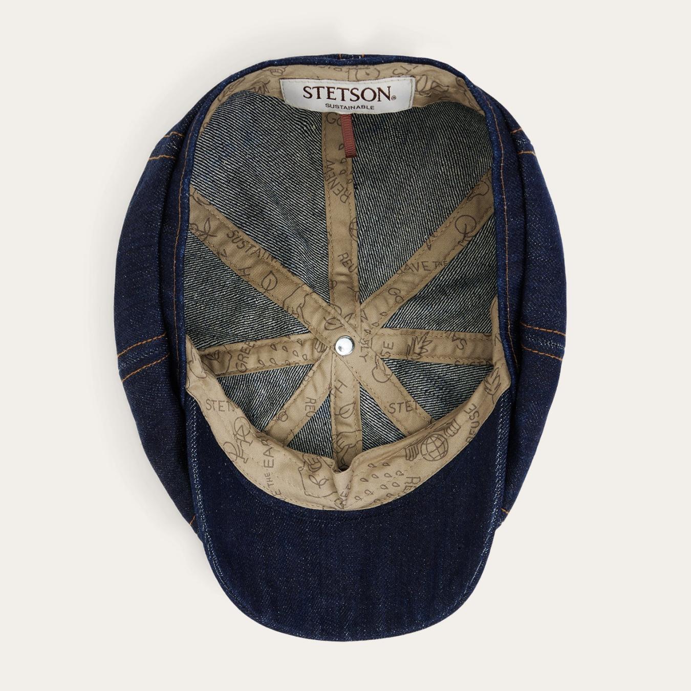 Men/Women Caps & Truckers Stetson Sustainable Denim Hatteras Dark Denim