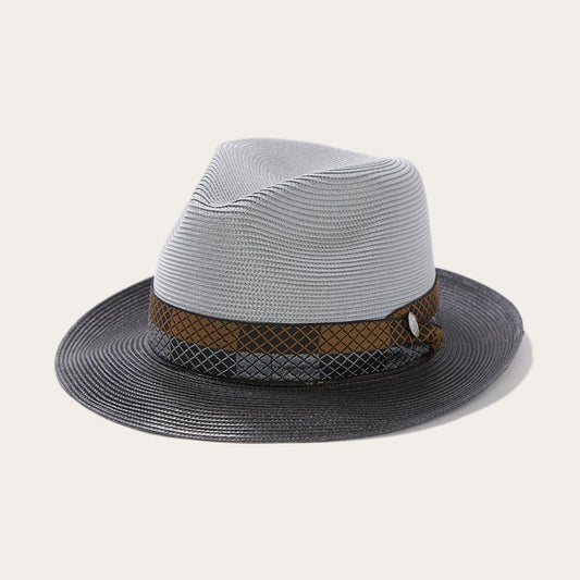 Men/Women Fedora Stetson Andover Milan Fedora Grey Black