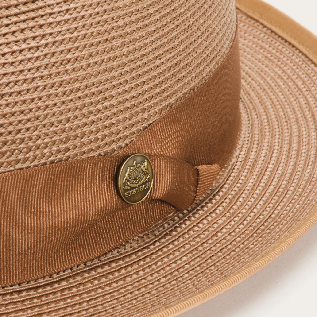 Men/Women Fedora Stetson Latte Milan Fedora Cognac