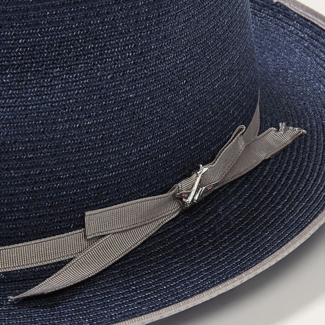 Men/Women Fedora Stetson Stratoliner Hemp Fedora Navy