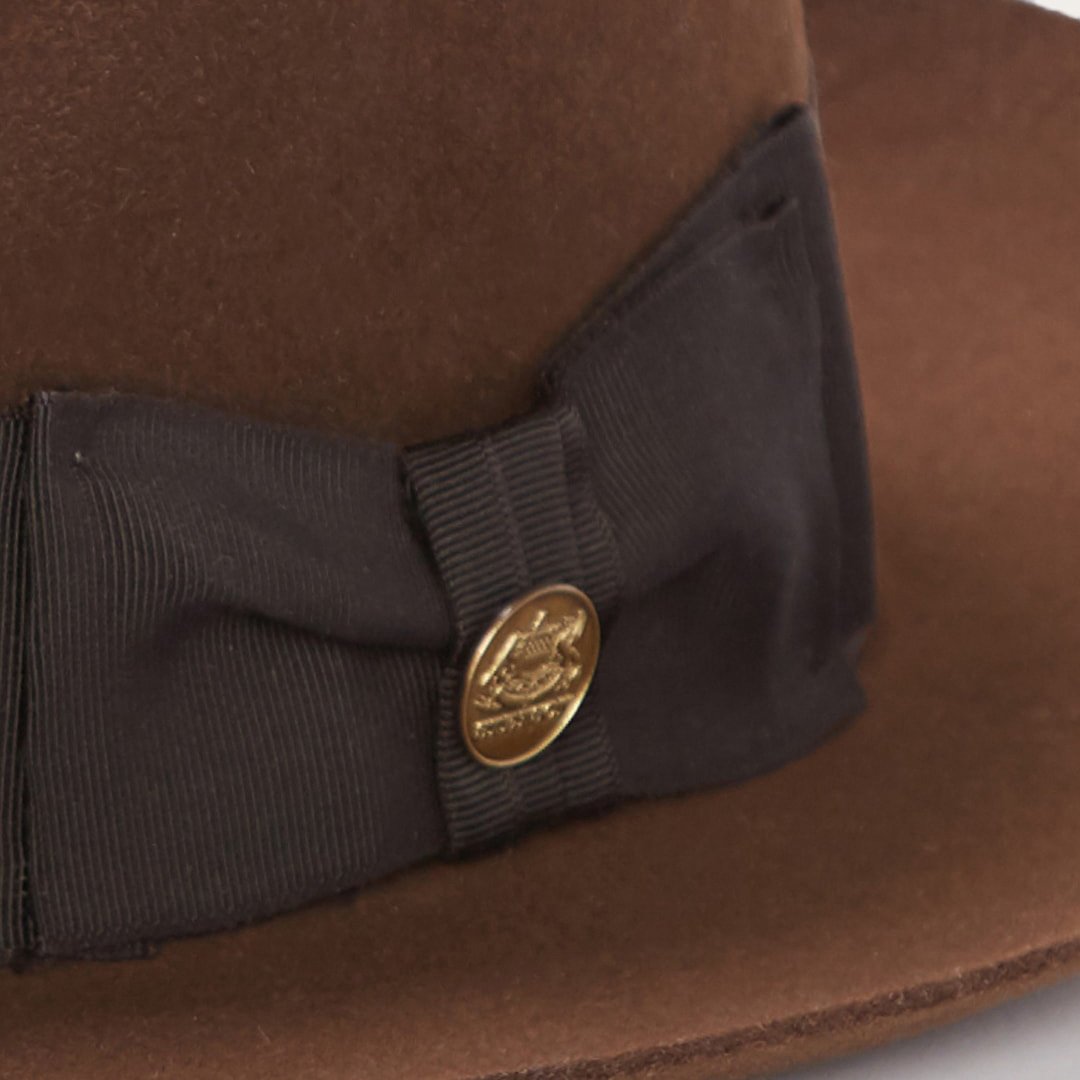 Men/Women Fedora Stetson Temple Fedora Mink