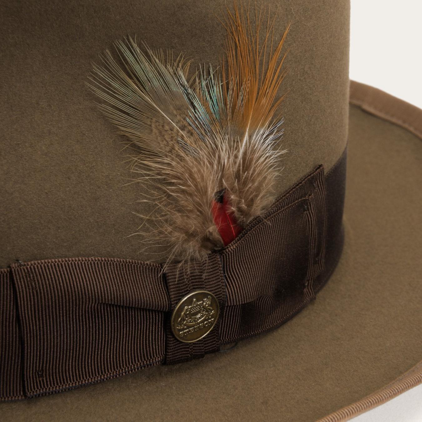 Men/Women Fedora Stetson Whippet Fedora Tawny