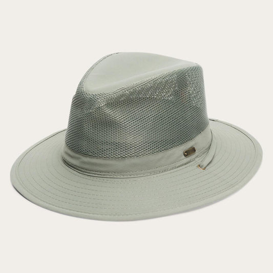 Men/Women Outdoor Stetson Berghund 'No Fly Zone' Mesh Hat Willow