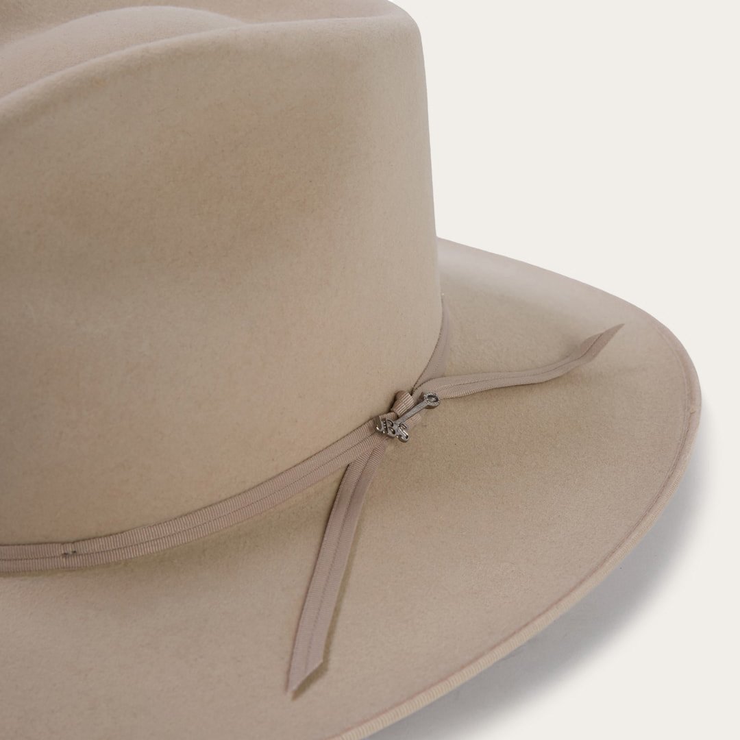 Men/Women Outdoor Stetson Dune 5X Gun Club Hat Silverbelly