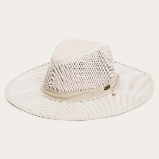 Men/Women Outdoor Stetson Montana 'No Fly Zone' Mesh Hat Khaki