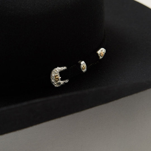 Men/Women Western Stetson Brenham 4X Cowboy Hat Black