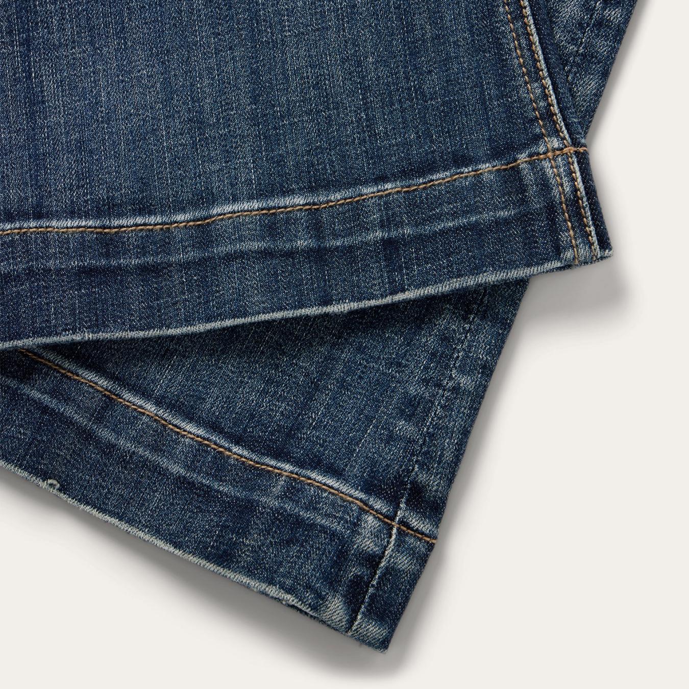 Women Denim Stetson 921 High Rise Flare Jeans Blue