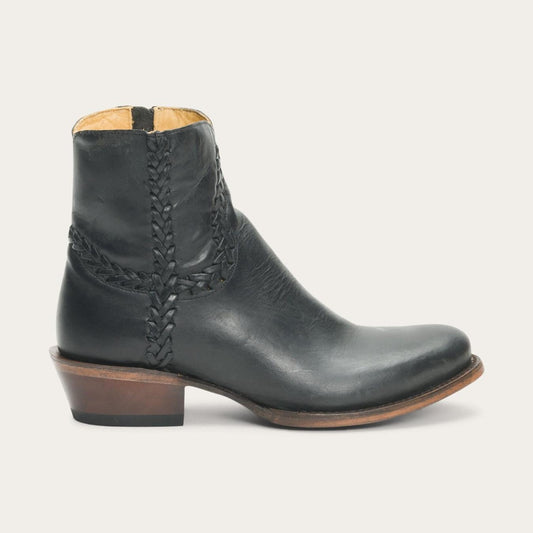 Women Shorties Stetson Pixie Boots Black