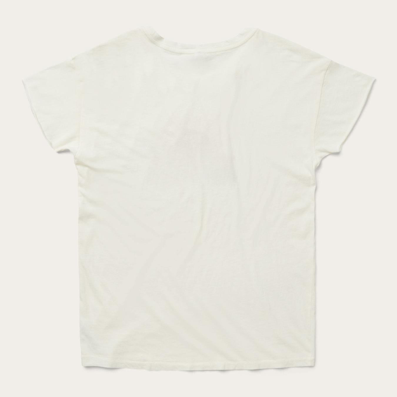 Women Tees Stetson Sunrise Graphic Tee White