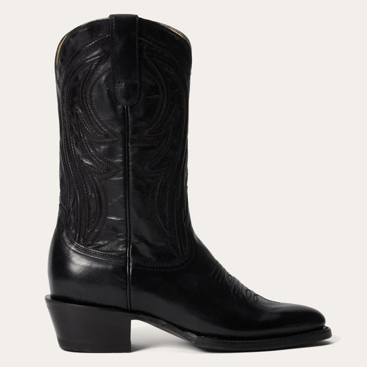 Women Western Stetson Nora Boots Black
