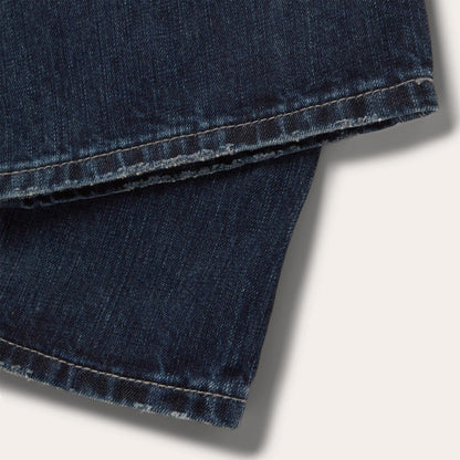 Men Boot Cut Stetson 1014 Rocker Fit Jean Blue
