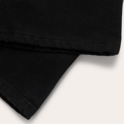 Men Boot Cut Stetson 1120 Slim Fit Standard Straight Leg Jean Black