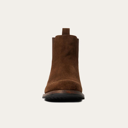 Men Chukka Stetson Suede Beat Chelsea Boot Brown