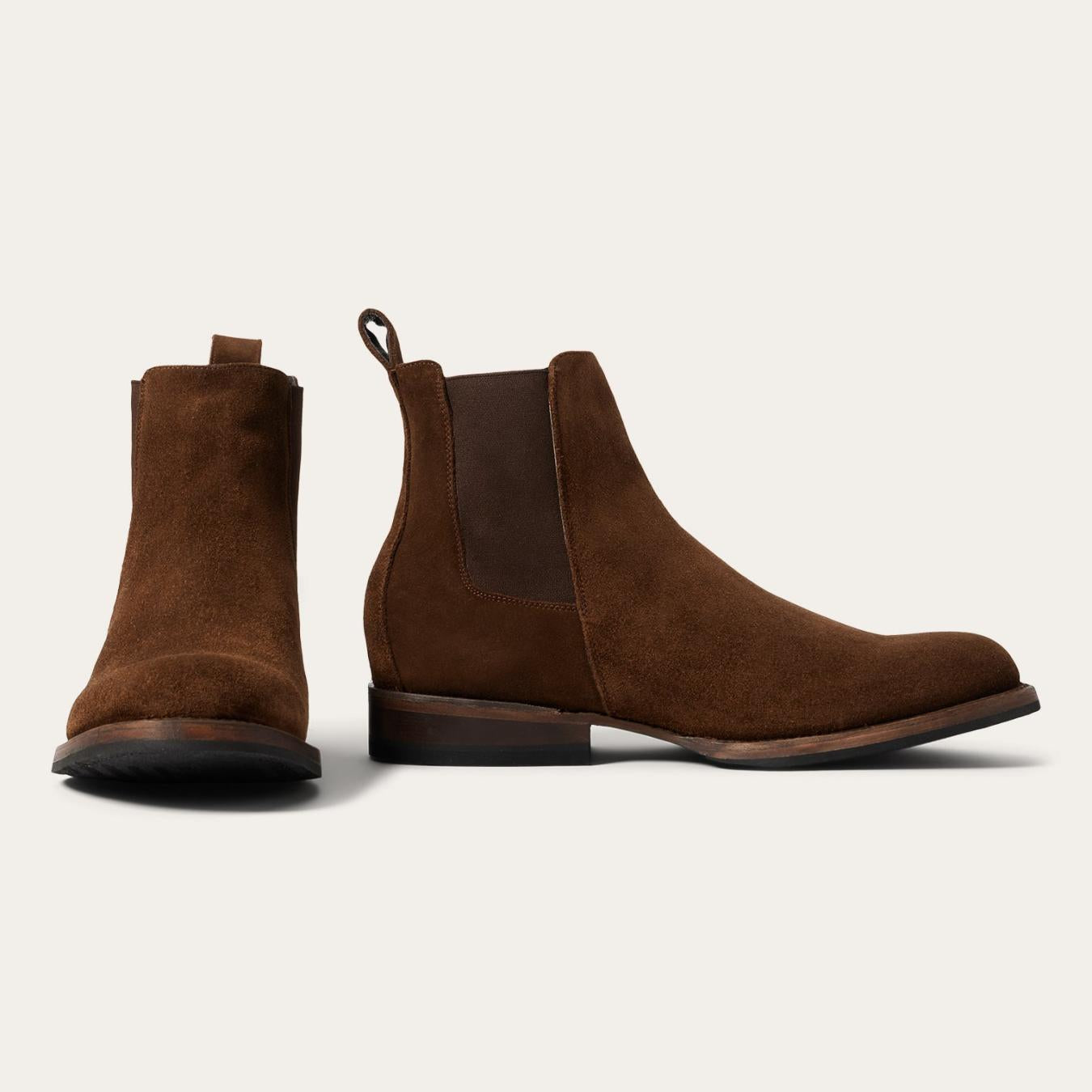 Men Chukka Stetson Suede Beat Chelsea Boot Brown