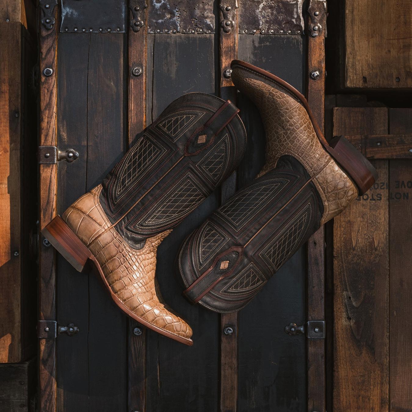 Men Exotics Stetson Flaxville Tan