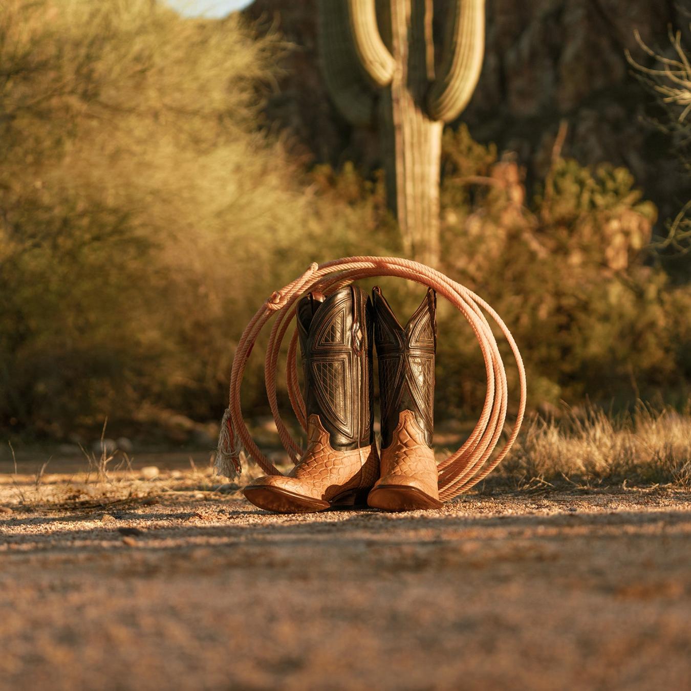 Men Exotics Stetson Flaxville Tan