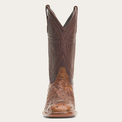 Men Exotics Stetson Jackson Boots Brown