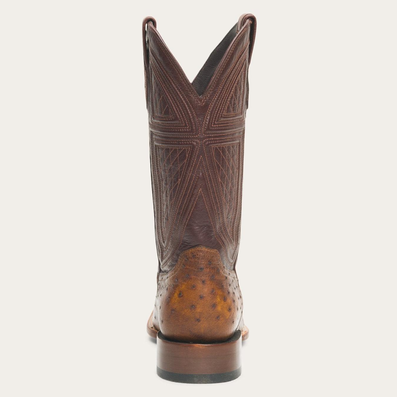Men Exotics Stetson Jackson Boots Brown