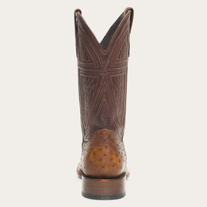 Men Exotics Stetson Jackson Boots Brown