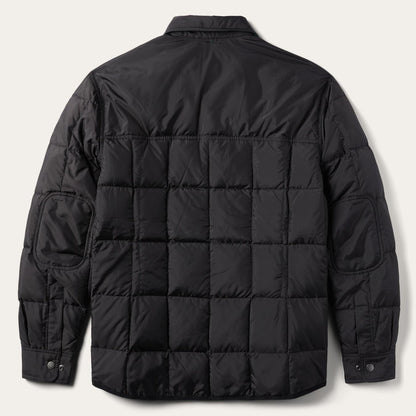 Men Jackets Stetson Crushable Black Parachute Jacket Black