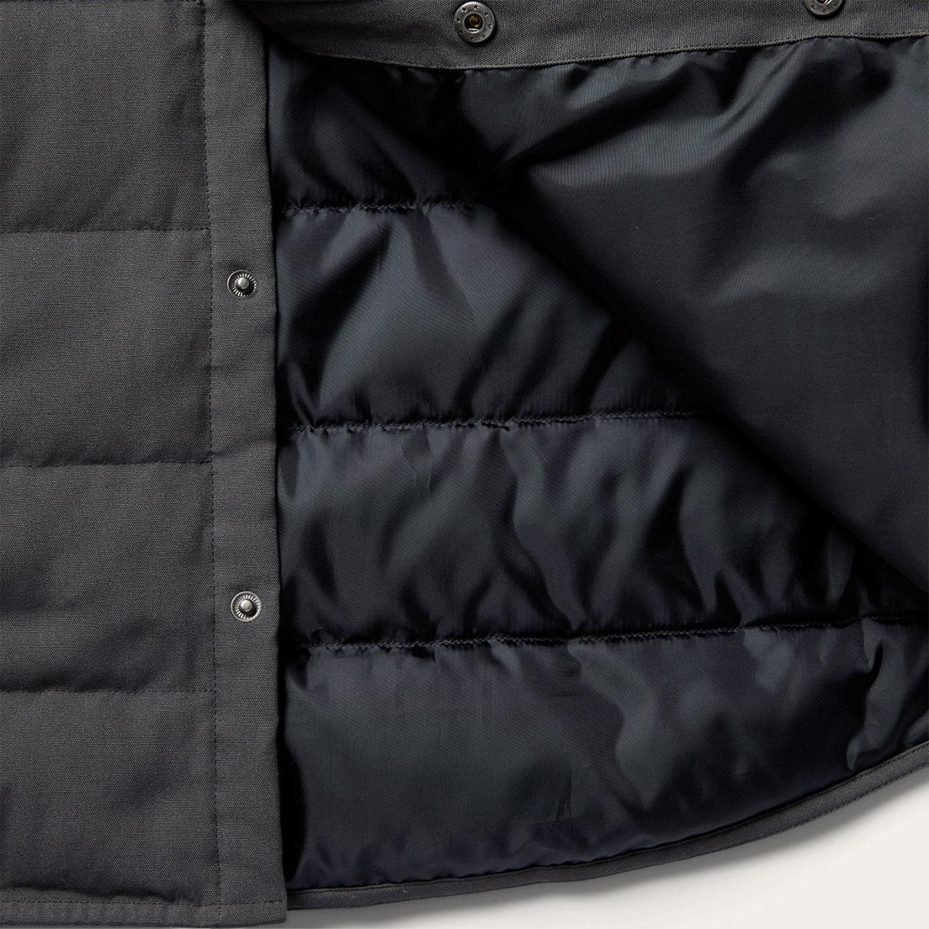 Men Jackets Stetson Grey Down Jacket Grey