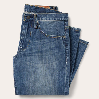 Men Modern Cut Stetson 1312 Modern Fit Jean Blue