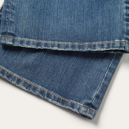 Men Modern Cut Stetson 1312 Modern Fit Jeans Blue