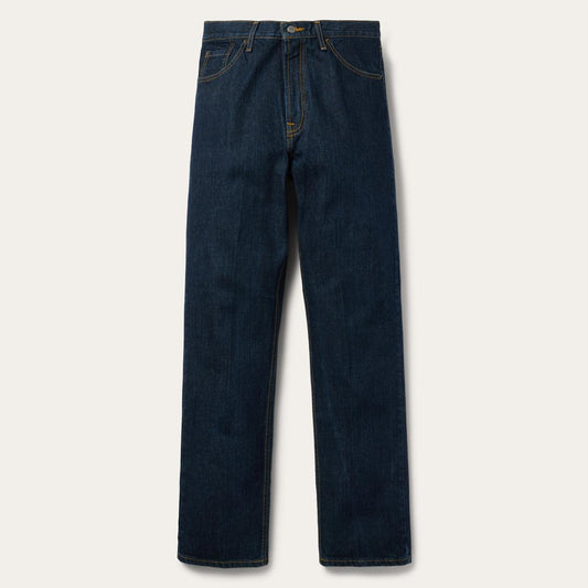 Men Modern Cut Stetson 1520 Fit Standard Straight Leg Jean Blue