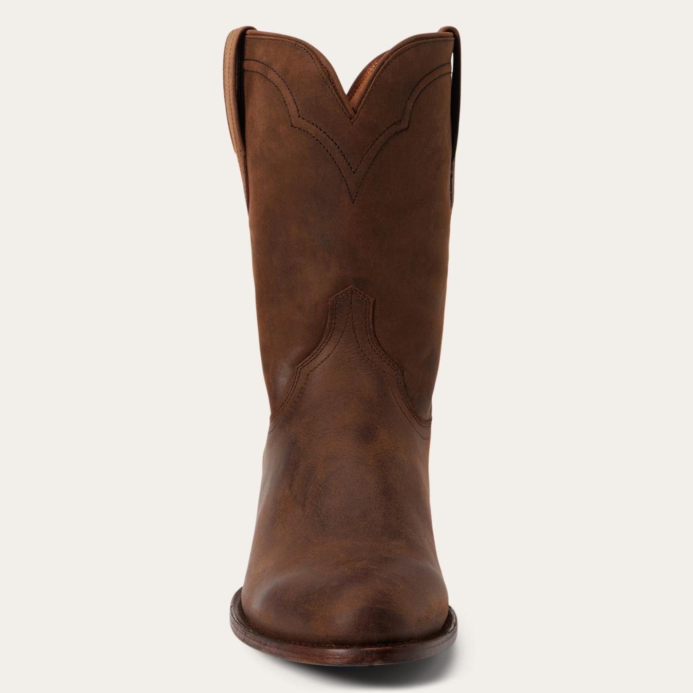 Men Ropers Stetson Cassidy Roper Boots Brown