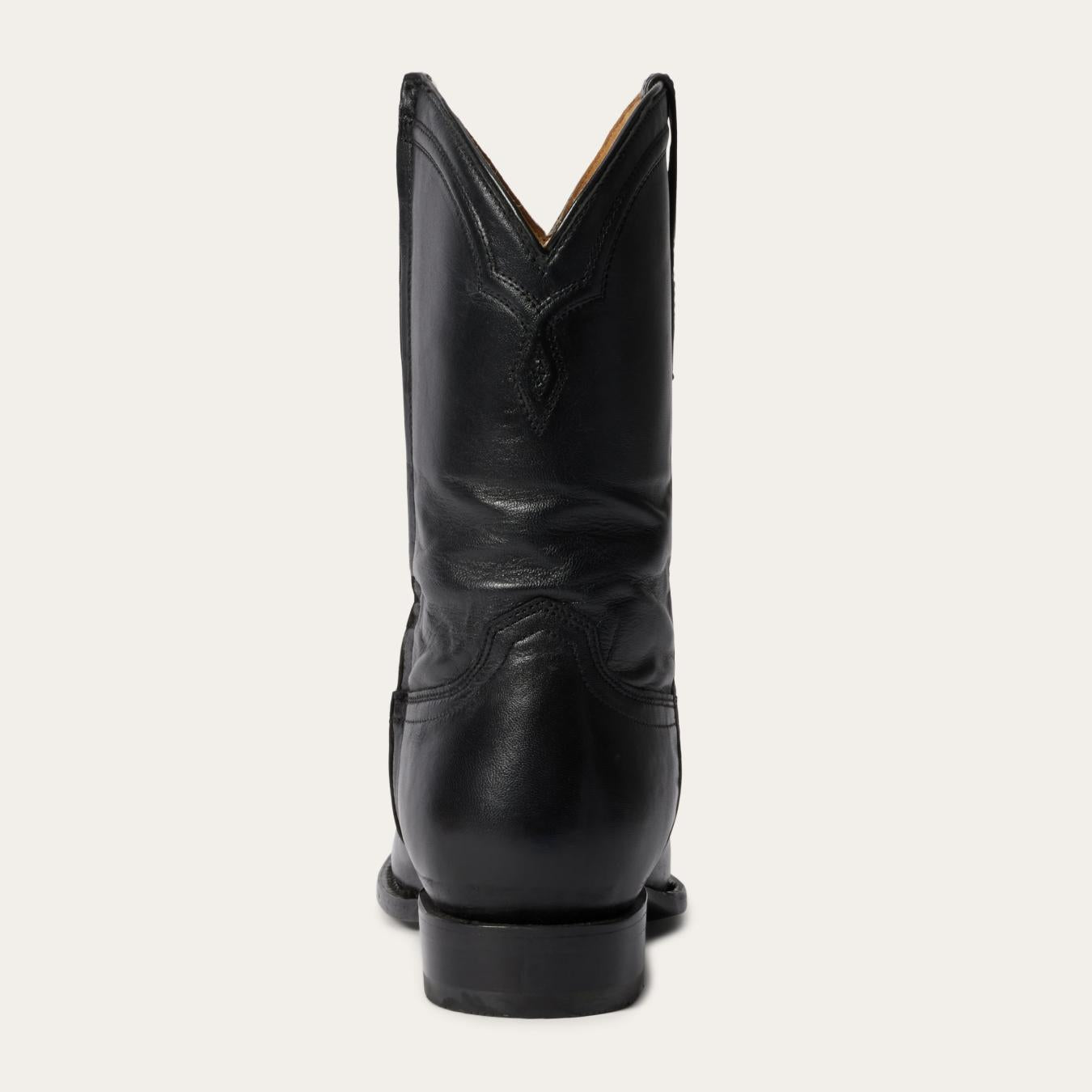 Men Ropers Stetson Rancher Zip Roper Burnished Black