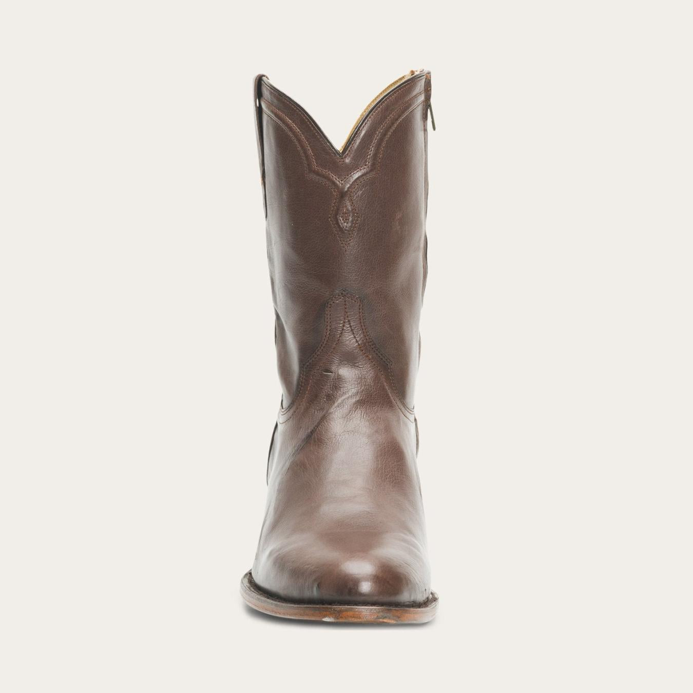 Men Ropers Stetson Rancher Zip Roper Burnished Brown
