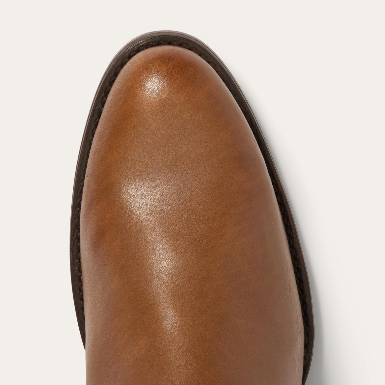 Men Ropers Stetson Rancher Zip Roper Burnished Tan