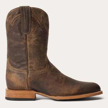 Men Ropers Stetson Rancher Zip Roper Oiled Walnut