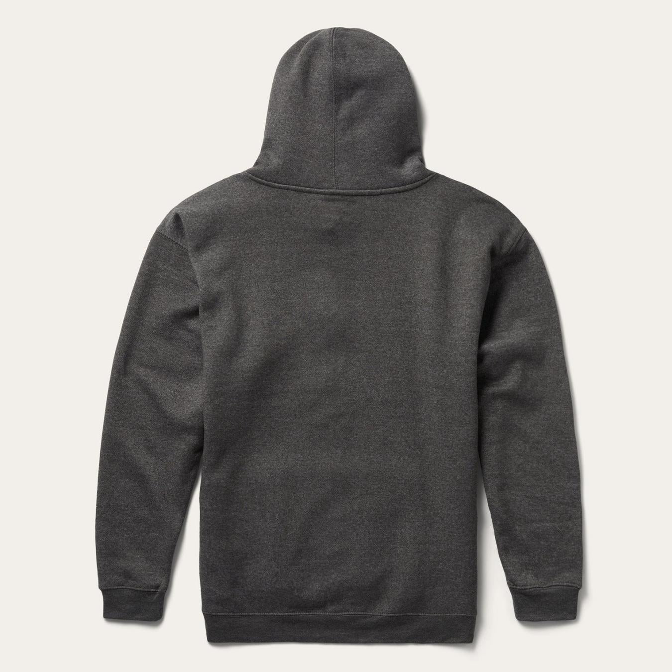 Men Sweaters & Hoodies Stetson Bison Hoodie Grey