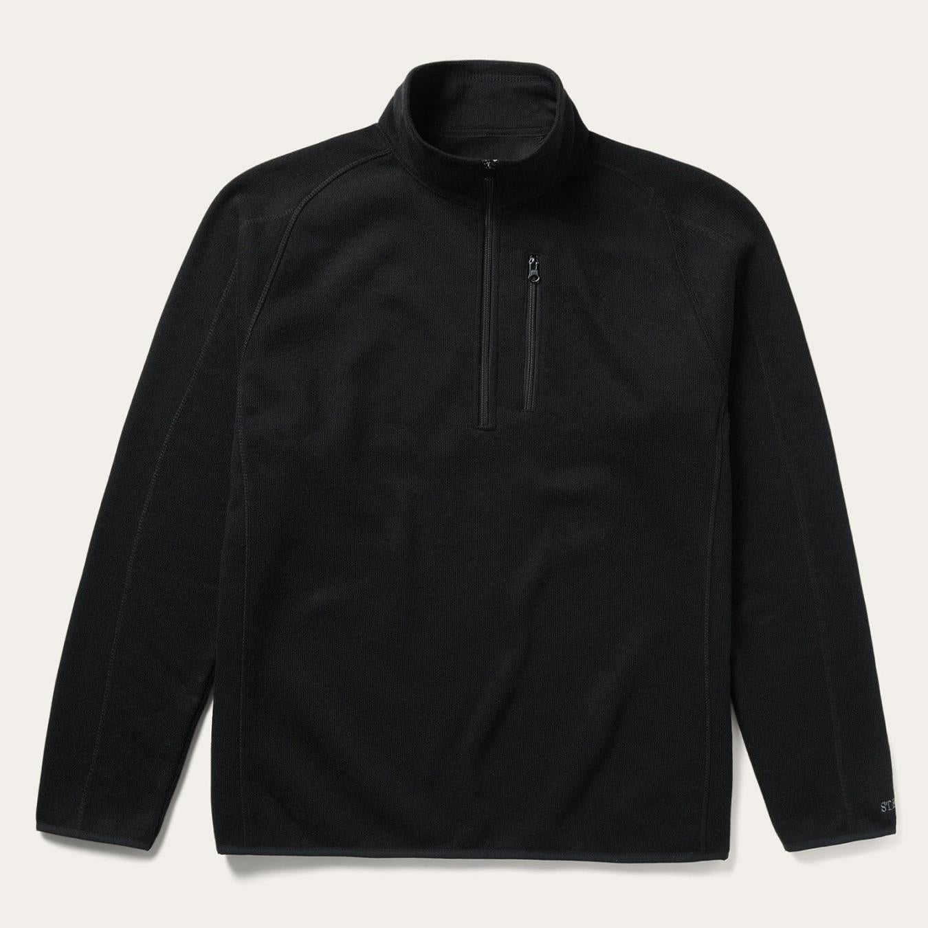 Men Sweaters & Hoodies Stetson Black Pullover Knit Sweater Black