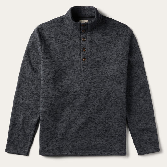 Men Sweaters & Hoodies Stetson Grey Bonded Knit Sweater Grey