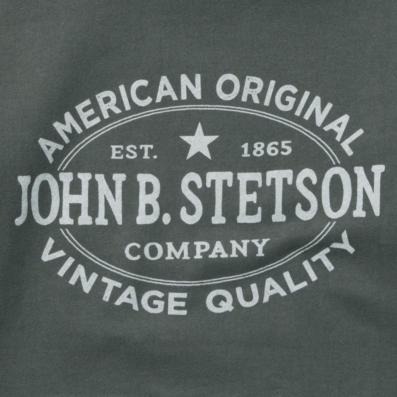 Men Sweaters & Hoodies Stetson Stetson Hoodie Star Left Chest Blue