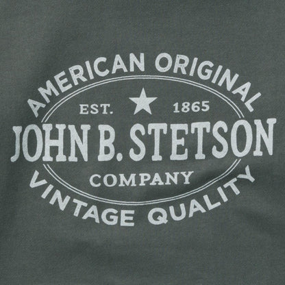 Men Sweaters & Hoodies Stetson Stetson Hoodie Star Left Chest Blue