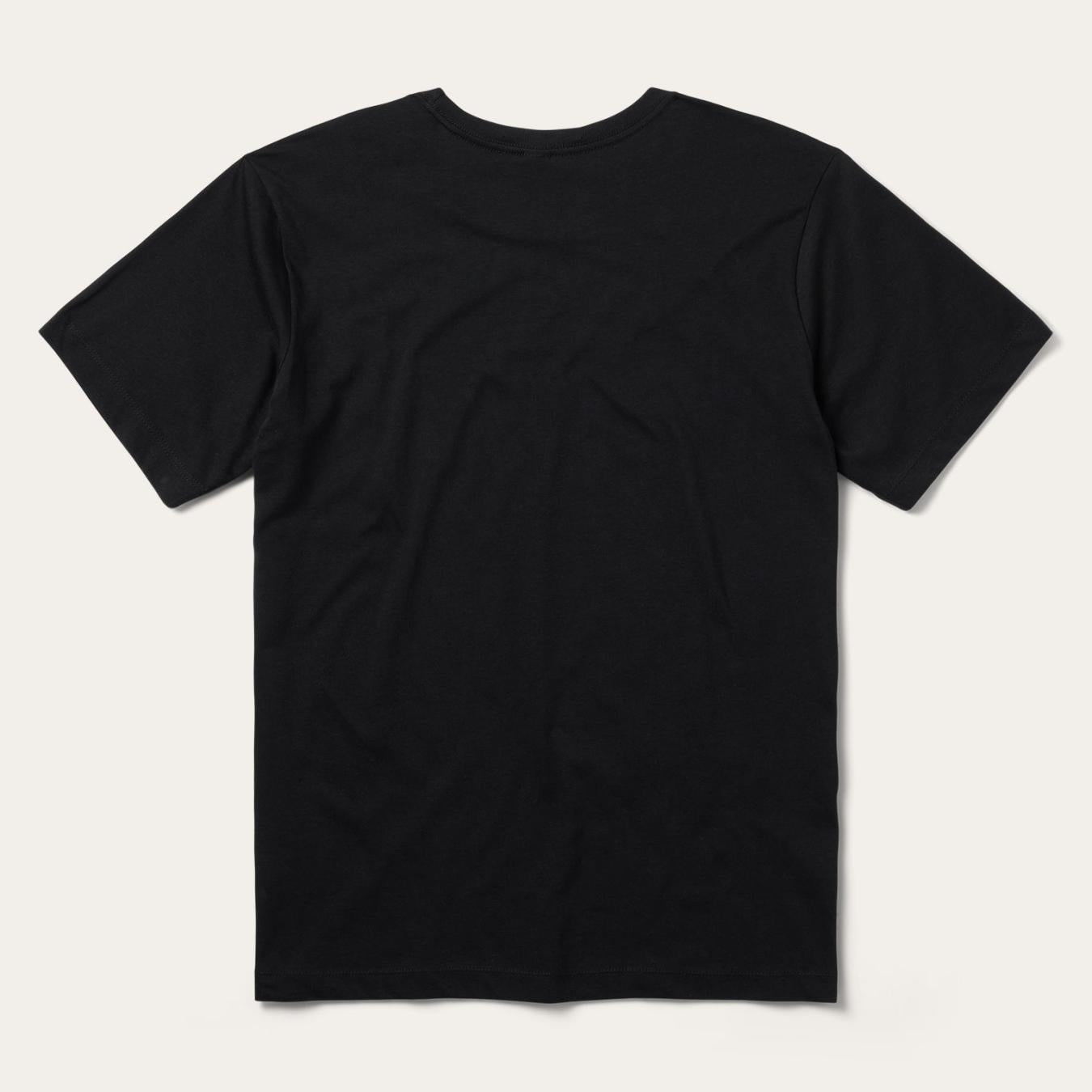 Men Tees Stetson Bronco Rider Graphic Tee Black