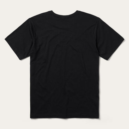 Men Tees Stetson Bronco Rider Graphic Tee Black