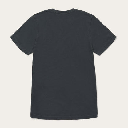 Men Tees Stetson Longhorn Graphic Tee Black