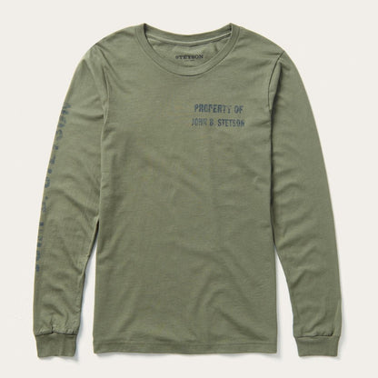 Men Tees Stetson Property Of John B Stetson Tee Green