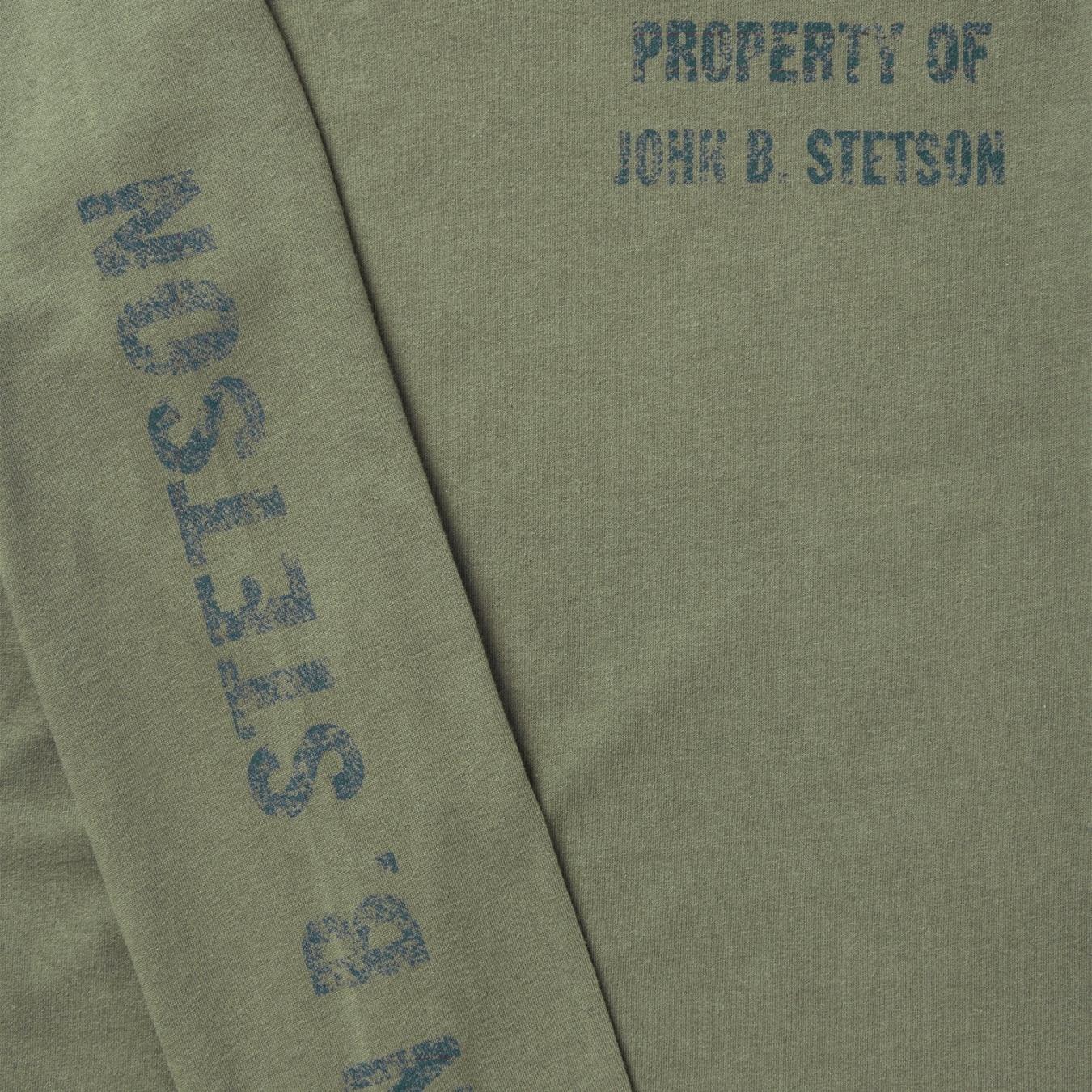 Men Tees Stetson Property Of John B Stetson Tee Green